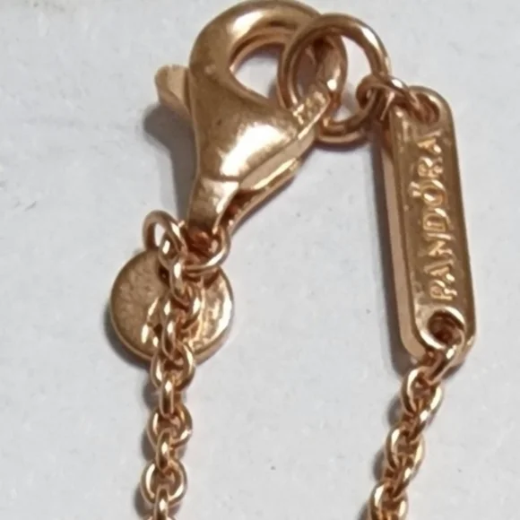 Authentic Pandora Sparkling Heart Collier Necklace - Picture 8 of 10